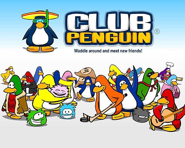 1st computer game (club penguin)