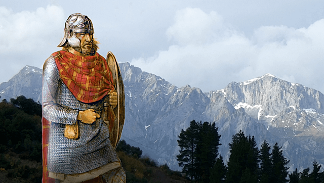 Los visigodos derrotan a los Suevos