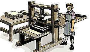 Imprenta moderna de Gutenberg