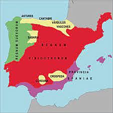 Reino visigodo de Toledo con Atanagildo