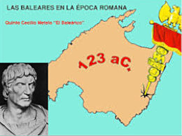Conquista de las islas Baleares por Quinto Cecilio Metelo.
