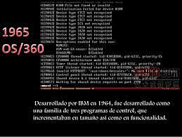 Se desarrolla el OS/360