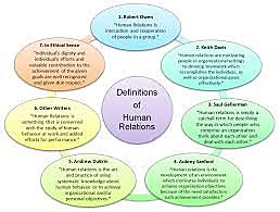 Human relations