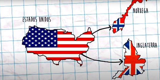 Primeros países que se conectan a internet