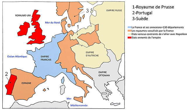 L’Europe continentale est soumise