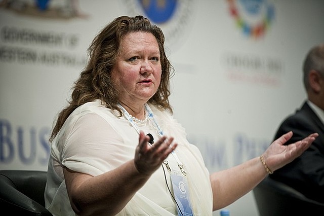 Gina Rinehart.