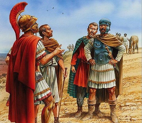 Escipión derrota a Aníbal