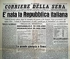 Fine della monarchia | Inizio della repubblica