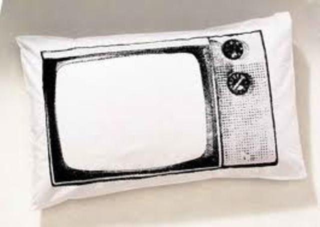 Televisor blanco y negro