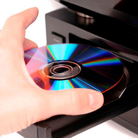 1990 l CD'S como objeto casero