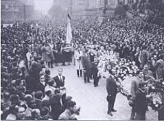 Fallecimiento de Hipólito Yrigoyen