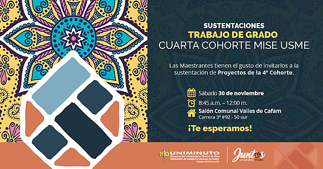 Sustentación trabajos de grado 2019-2 USME