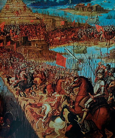 La caída de Tenochtitlán