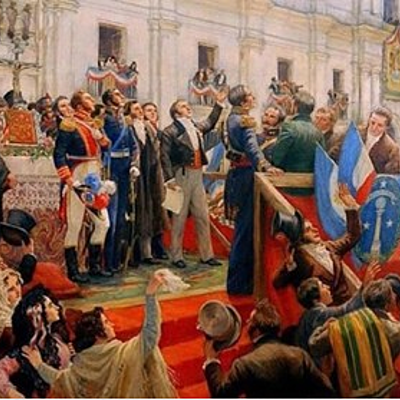 Timeline: Formación del estado en Chile