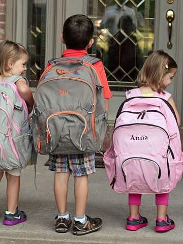 Primer día de clase en Kinder.