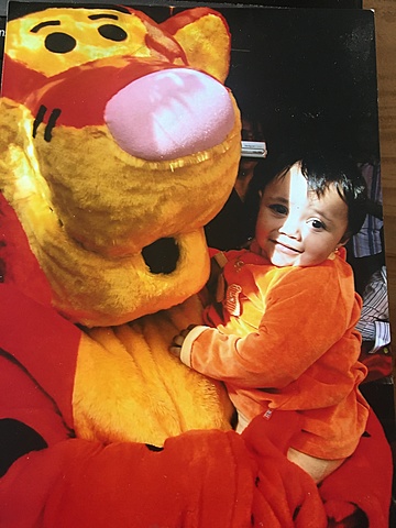 My party of 3 years old