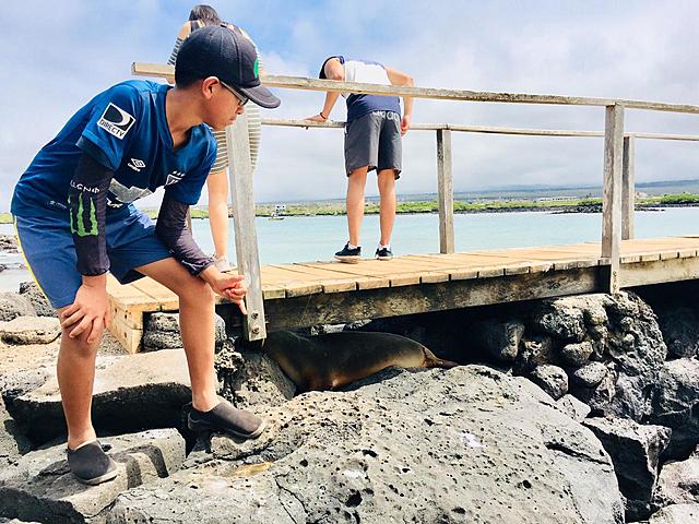 Mi primera vez en galapagos