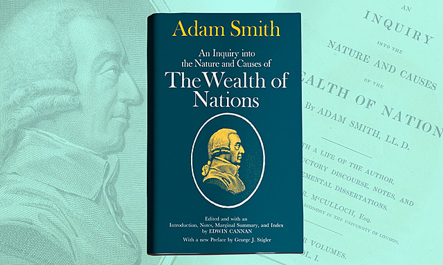 Adam Smith: escribió el libro “The Wealth of Nations”