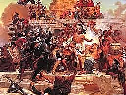 Matanza del Templo Mayor dirigida por Pedro de Alvarado