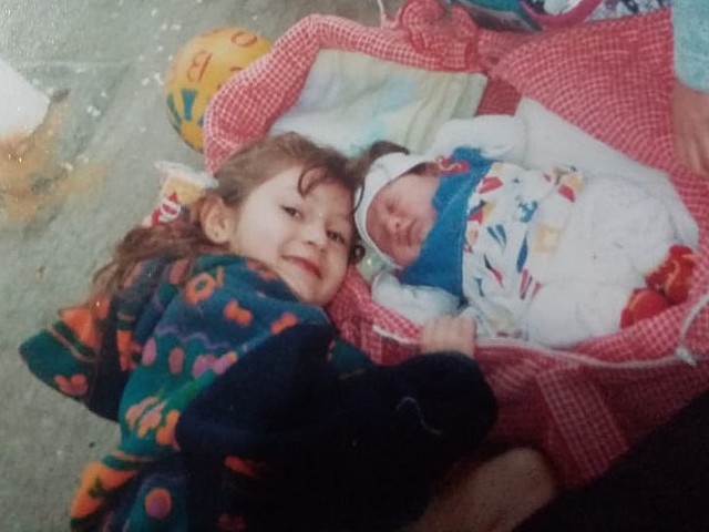 Nacimiento de mi hermana Alejandra.