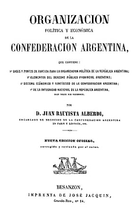 JUAN BAUTISTA ALBERDI