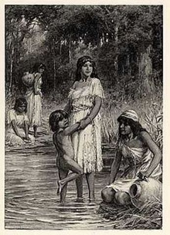 At night, Paiute Amerindians kill 21 of the Donner Party's oxen.