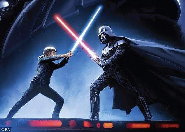 Darth Vader fights Luke - 3 ABY