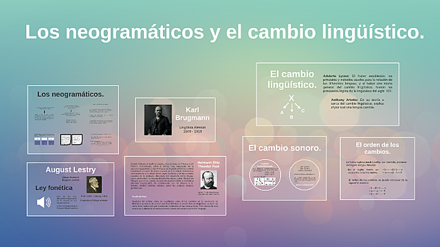 La lingüística moderna