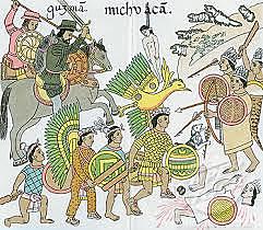 Llegada de Nuño Beltrán a Tzintzuntzan