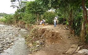 Río Madre Vieja en Municipio de Patulul