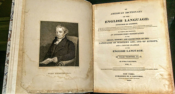 Noah Webster introduced the first "speller."