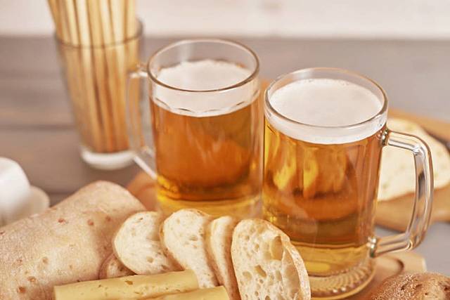 Producción de cerveza y pan