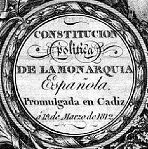 Constitución Política de la Monarquía Española
