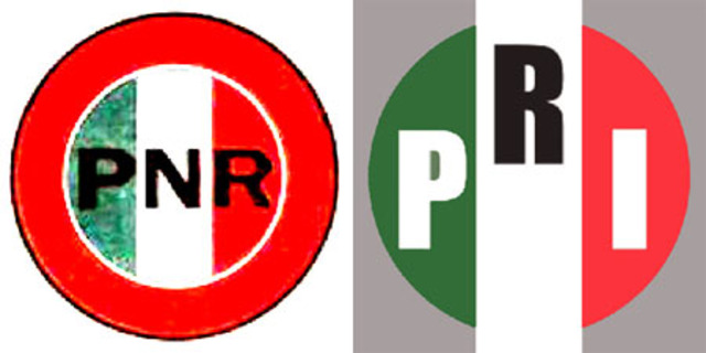 se cambia el partido del PNR a PRI