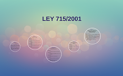 Ley 715