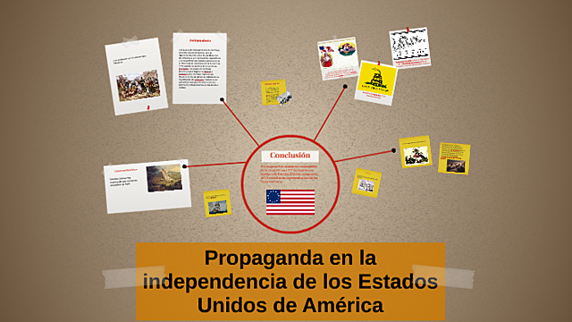 Se da la propaganda política de Estados Unidos