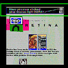 El primer banner publicitario de Internet