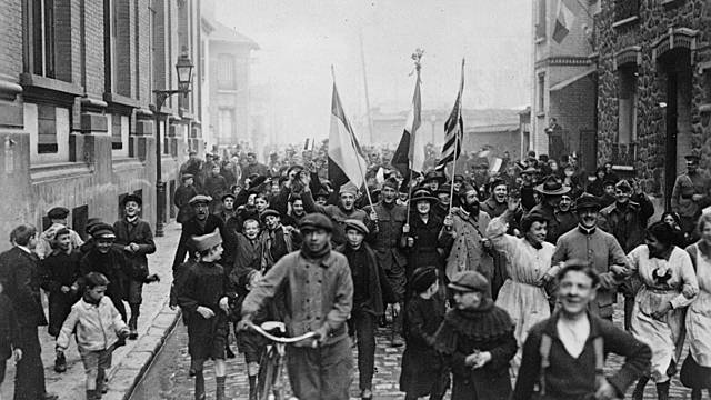 La primera fotografía con gente.