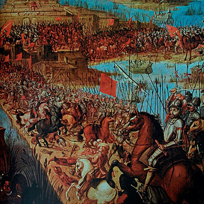 Timeline: Conquista de Cortés y Nuño Beltrán.