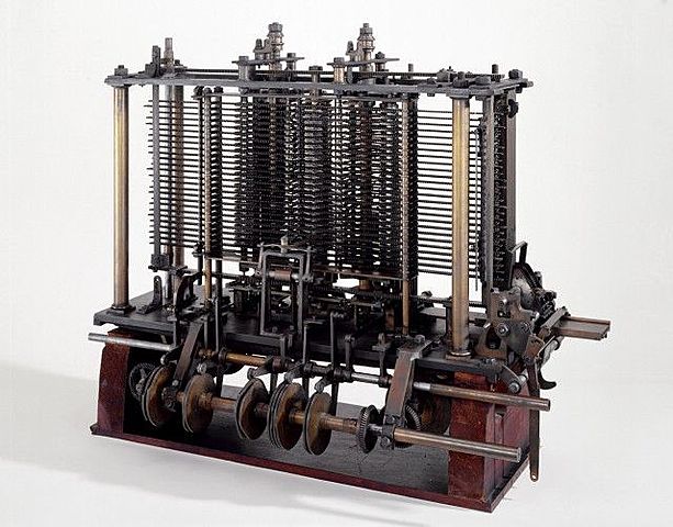 Charles Babbage anuncia el motor de análisis