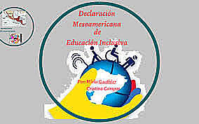 Declaración Mesoamericana de Educación Inclusiva.