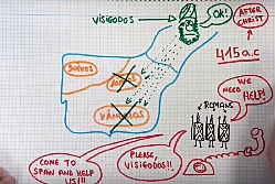 415 Invasion of germanic tribes