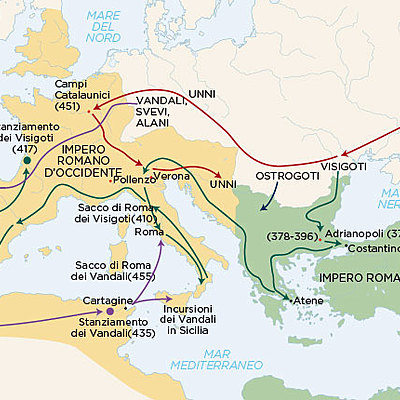 Timeline: PERIODIZZAZIONE REGNI LATINO-GERMANICI