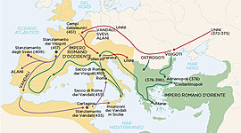 Timeline: PERIODIZZAZIONE REGNI LATINO-GERMANICI