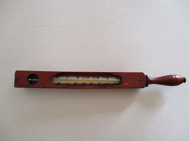 Termometre de mercuri.
