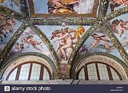 La villa farnesia de Roma