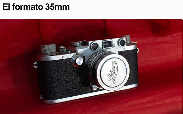 El formato 35 mm