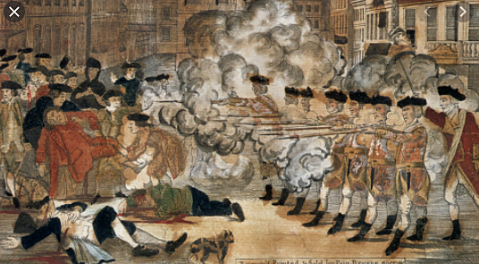 Boston Massacre : 1770