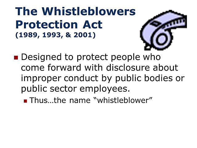 Whistleblower Protection Act of 1989