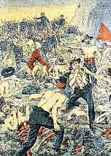 Fin de la rebelión en Santander